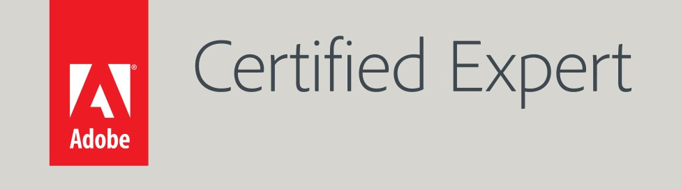 certified expert dreamweaver cc badge